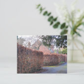 Der Herbsttag Postkarte (Stehend Vorderseite)