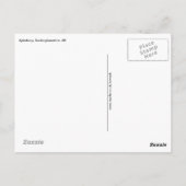 Der Herbsttag Postkarte (Rückseite)