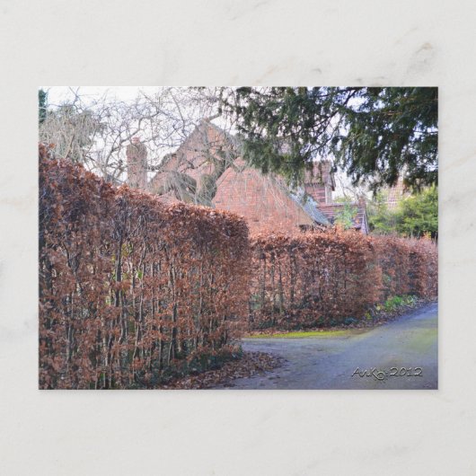 Der Herbsttag Postkarte (Vorderseite)