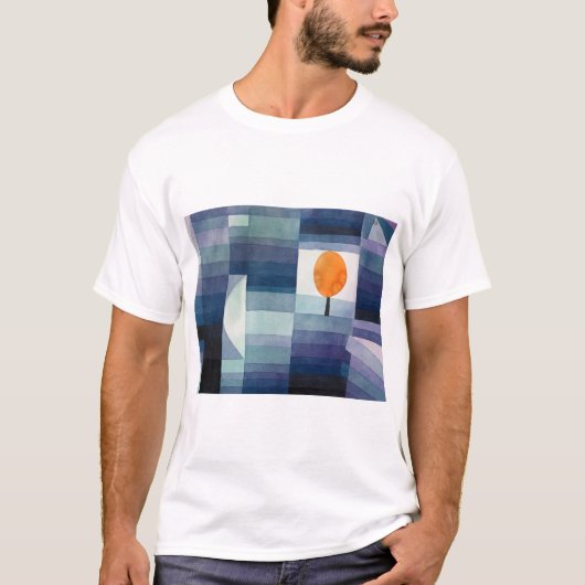 Der Herbstvorbote (1922) von Paul Klee T-Shirt (Vorderseite)
