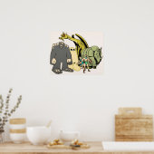 Der Herculoids Comic Classic Vintag Retro Cartoon Poster (Küche)