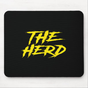 Der Herd Brahmas San Antonio Football Tailgate Mousepad