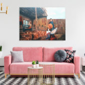 Der Herd des Erbes Leinwanddruck (Insitu (Wohnzimmer))