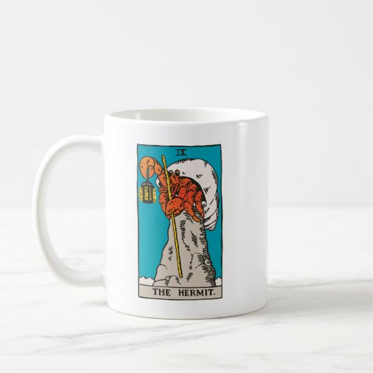 Der Hermit Crab Kaffeetasse (Links)