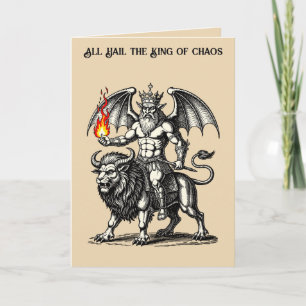 Der Herold des Chaos Asmodeus Karte