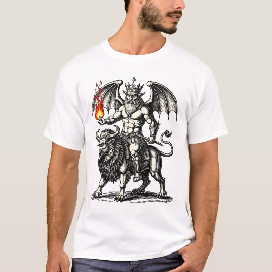 Der Herold des Chaos Asmodeus T-Shirt (Vorderseite)