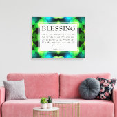 DER HERR BEGEISTERT DICH | Nummern 6:24-26 SESSEN Leinwanddruck (Insitu (Wohnzimmer))