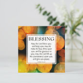 DER HERR BEGEISTERT IHNEN Nummern 6:24-26 (Stehend Vorderseite)