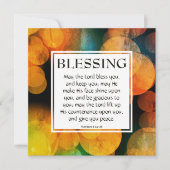 DER HERR BEGEISTERT IHNEN Nummern 6:24-26 (Vorderseite)