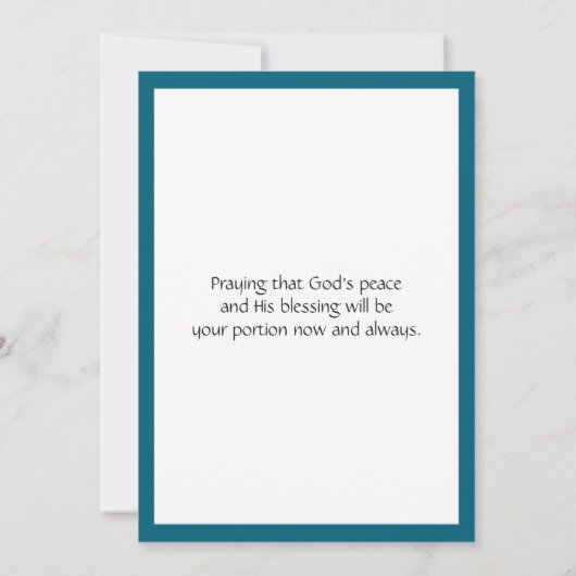 DER HERR BEGEISTERT IHNEN Nummern 6:24-26 (Rückseite)