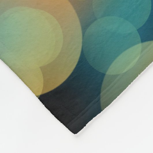 DER HERR BLASE, DASS SIE Zahlen 6:24-26 BLAU Fleecedecke (Ecke)