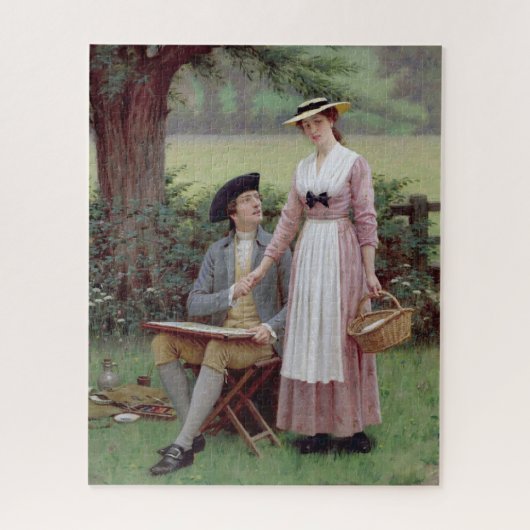 Der Herr Burleighs in der Liebe Puzzle (Vertikal)