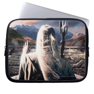 DER HERR DER RINGS: Das Filmplakat von Saruman Laptopschutzhülle