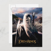 DER HERR DER RINGS: Das Filmplakat von Saruman Postkarte (Vorne/Hinten)