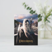 DER HERR DER RINGS: Das Filmplakat von Saruman Postkarte (Stehend Vorderseite)
