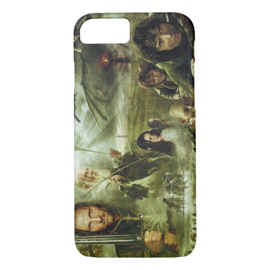 DER HERR DER RINGS-Filmposter Art Case-Mate iPhone Hülle (Rückseite)