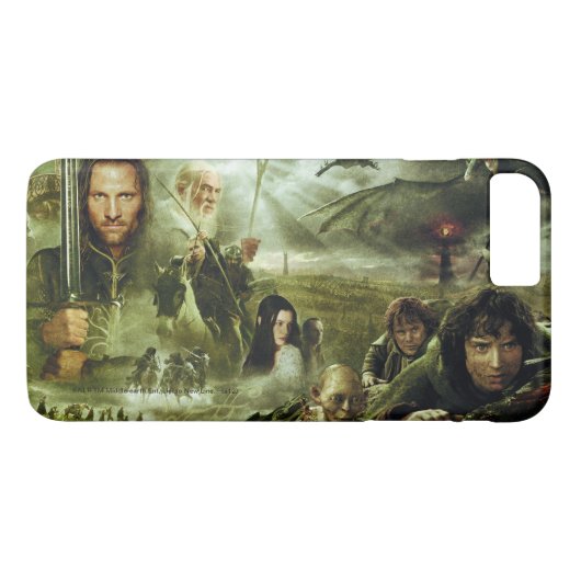 DER HERR DER RINGS-Filmposter Art Case-Mate iPhone Hülle (Rückseite (Horizontal))