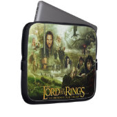 DER HERR DER RINGS-Filmposter Art Laptopschutzhülle (Vorne Rechts)