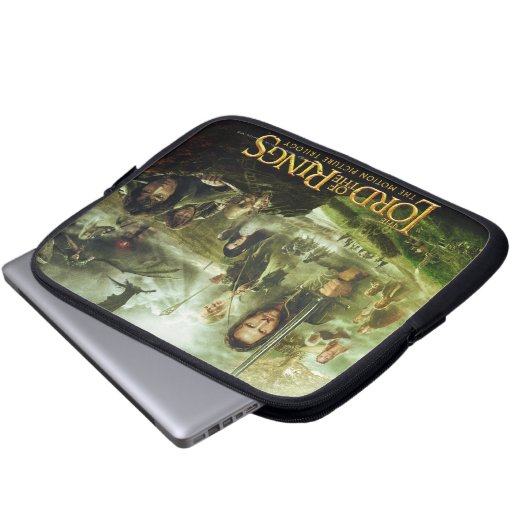 DER HERR DER RINGS-Filmposter Art Laptopschutzhülle (Vorne Knopf)