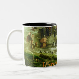 DER HERR DER RINGS-Filmposter Art Zweifarbige Tasse