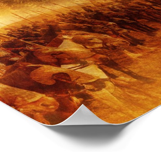 DER HERR DER RINGS: ROTK Aragorn Movie Poster (Ecke)