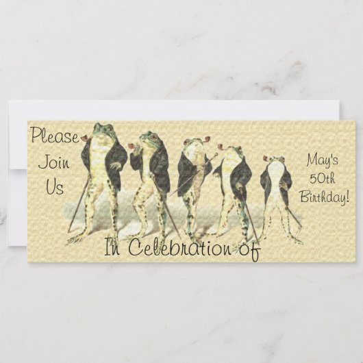 Der Herr Einladung (Vorderseite)