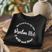 Der Herr ist auf meiner Seite für Männer und Fraue T-Shirt