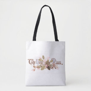 "Der Herr ist auferstanden" Vintage-Osterblüten ri Tasche