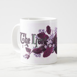 "Der Herr ist auferstanden" Vintage-Osterkunst Aub Jumbo-Tasse