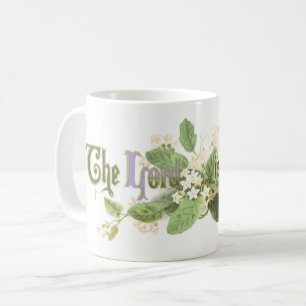"Der Herr ist auferstanden" Vintage-Osterkunst nat Kaffeetasse