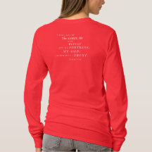 Der Herr ist das Shirt meiner Zuflucht für Frauen 