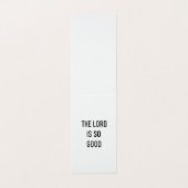 Der Herr ist gut Visitenkarten (Außenseite Aufgefaltet)