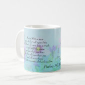 Der Herr ist in der Nähe: Psalmen 145:18-20 Kaffeetasse (Vorderseite Links)