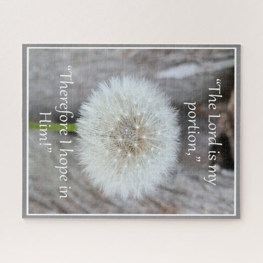 Der Herr ist mein Bibelwörterbuch Puzzle (Horizontal)