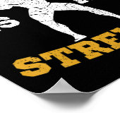 Der Herr ist mein Christlicher Schwung Jesus Worko Poster (Ecke)