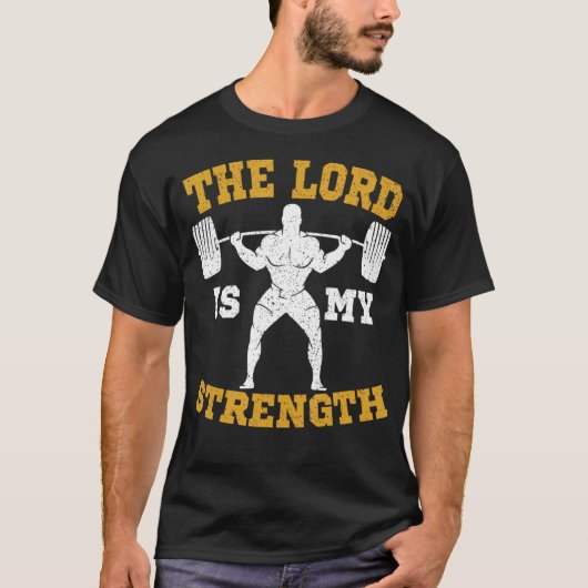 Der Herr ist mein Christlicher Schwung Jesus Worko T-Shirt (Vorderseite)
