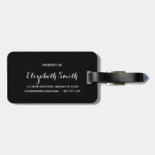 Der Herr ist mein Felsen - Ps 18:2 Gepäckanhänger (Rückseite horizontal)