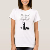 Der Herr ist mein Hirte 23 Psalm T - Shirt (Vorderseite)