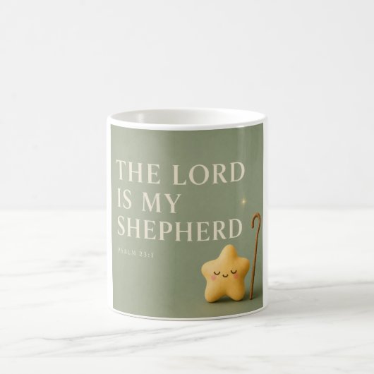 DER HERR IST MEIN HIRTE | Christlich Kaffeetasse (Mittel)