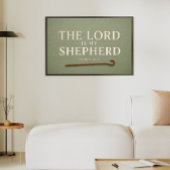 DER HERR IST MEIN HIRTE | Christlich Poster