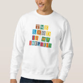 Der Herr ist mein Hirte - Christlich Sweatshirt (Vorderseite)