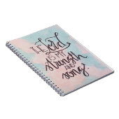 Der Herr ist mein Hirte| Christlicher Bibelstock Notizblock (Rechte Seite)