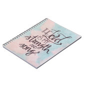 Der Herr ist mein Hirte| Christlicher Bibelstock Notizblock (Linke Seite)