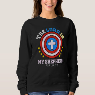 Der Herr ist mein Hirte Christlicher Bibelvers Psa Sweatshirt