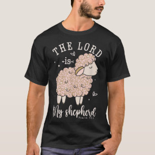 Der Herr ist mein Hirte Gebet Christlichen Schafs  T-Shirt