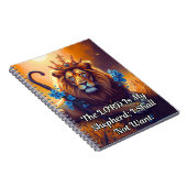 Der Herr ist mein Hirte; ich werde nicht Journal G Notizblock (Rechte Seite)