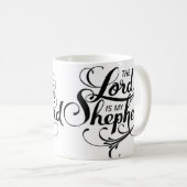 Der Herr ist mein Hirte Kaffeetasse (VorderseiteRechts)