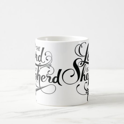 Der Herr ist mein Hirte Kaffeetasse (Mittel)