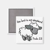 Der Herr ist mein Hirte Magnet (Vorderseite/Rückseite)