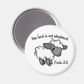 Der Herr ist mein Hirte Magnet (Vorderseite/Rückseite)